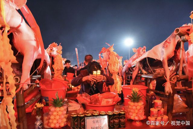 福建漳州:正月初九"拜天公" 闽南民俗闹新春